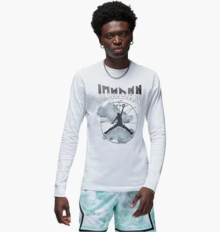 Лонгслів чоловічий Air Jordan T-Shirt Sport White FD7004-100