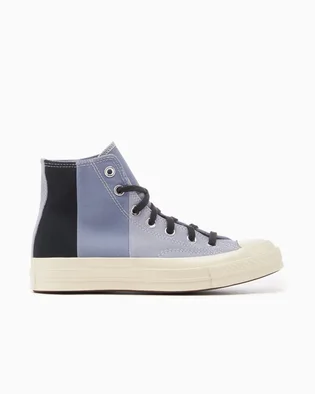 Кеды унисекс Converse Chuck 70 Patchwork Suede High Blue A06535C