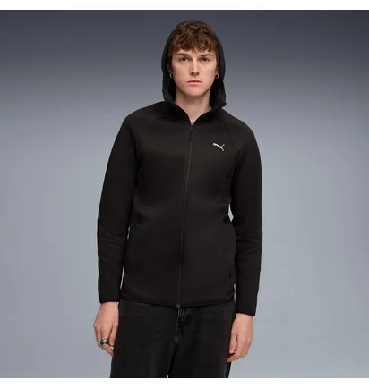 Худи мужское Puma Evostripe Fz Hoodie Dk Black 688231-01