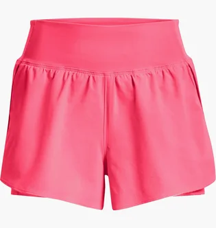 Шорты женские Under Armour Flex Woven 2 In 1 Training Shorts Pink 1376936-683