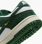 Кроссовки женские Nike Dunk Low White/Green IB4417-100