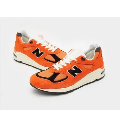Кросівки чоловічі New Balance 990V2 Made In Usa Orange M990Ai2