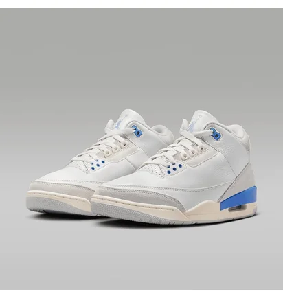 Кроссовки мужские Air Jordan 3 Lucky Shorts White CT8532-101