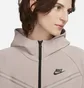 Толстовка жіноча Nike Sportswear Tech Fleece Windrunner Beige Cw4298-272
