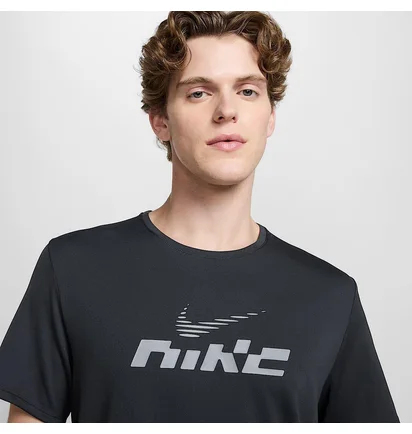 Футболка мужская Nike Df Uv Miler Flash Ss Grey IB4127-070