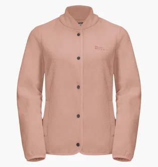 Бомбер жіночий Jack Wolfskin Light Curl Pink 1711521-2919