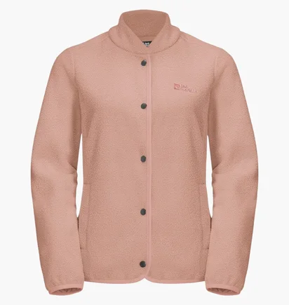 Бомбер жіночий Jack Wolfskin Light Curl Pink 1711521-2919