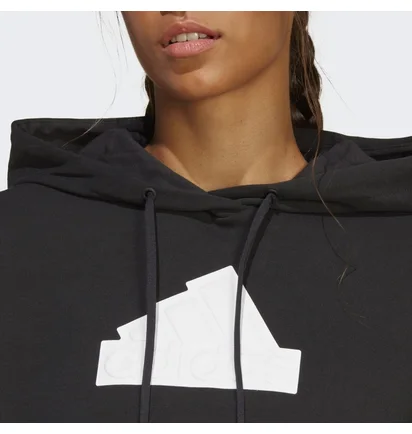 Худи женское Adidas Future Icons Badge Of Sport Hoodie Black Ib8501