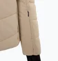 Куртка женская CMP Jacket Zip Hood Mechanical Str Beige 34W4586-A435