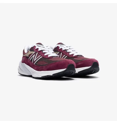 Кроссовки унисекс New Balance made in USA 990V6 Bordo U990BT6