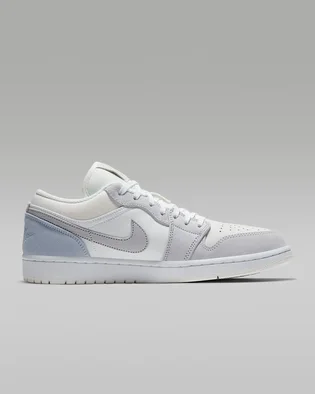 Кроссовки мужские Air Jordan 1 Low White/Grey CV3043-100