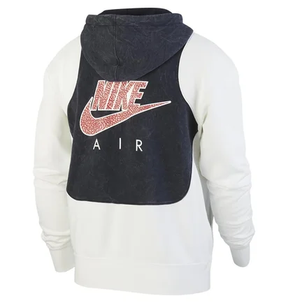 Толстовка мужская Air Jordan Legacy Pullover Hoodie White Black CZ1160-100