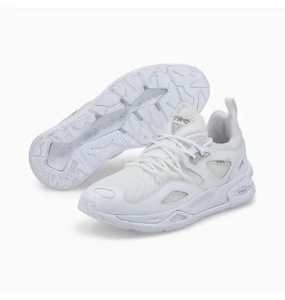 Кроссовки унисекс Puma Trc Blaze Triple White 384959-01