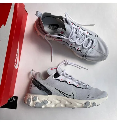 Кросівки чоловічі Nike React Element 55 White CU3009-002