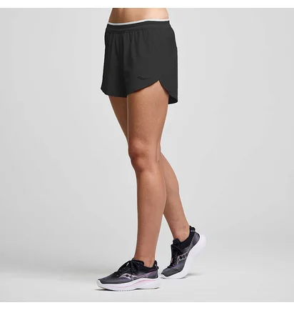 Шорты женские Saucony Kinvara 3 Short Black SAW800474-BK