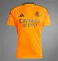 Футболка мужская Adidas Real Madrid 24/25 Away Jersey Orange IU5013