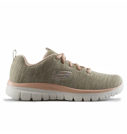 Кросівки жіночі Skechers Graceful - Twisted Natural Olive 12614-NTCL