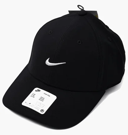 Кепка унисекс Nike Club Cb Swsh Fs Black FV5563-010