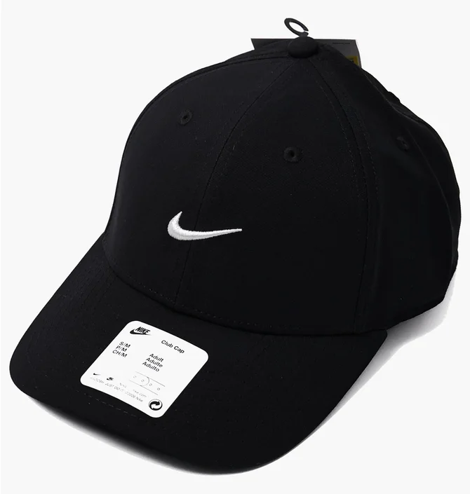 Кепка унисекс Nike Club Cb Swsh Fs Black FV5563-010