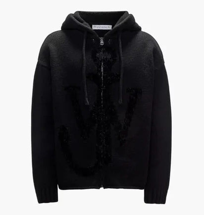 Кофта мужская JW Anderson Carryover Black KW1238