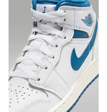 Кросівки дитячі Air Jordan 1 Mid Se Gs White FN7432-141