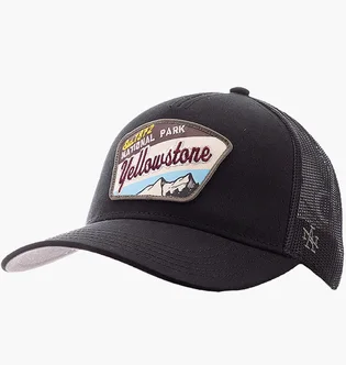 Кепка чоловіча American Needle Yellowstone Np Valin Black SMU500E-YNP