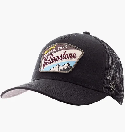 Кепка чоловіча American Needle Yellowstone Np Valin Black SMU500E-YNP