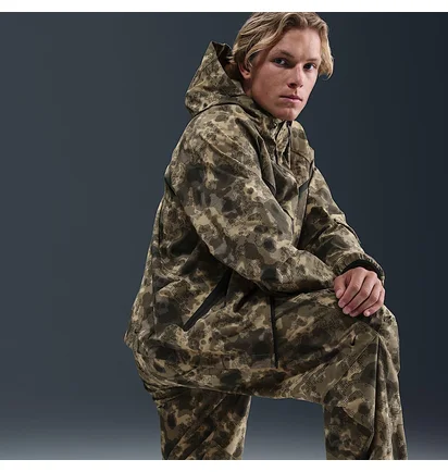 Штаны мужские Nike Tech Woven Camo Loose-Fit Trousers Olive HV0972-210
