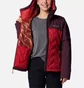 Пуховик жіночий Columbia Grand Trek Down Hooded Iii S Red/Bordo WL3555-602