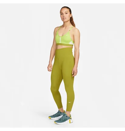 Легінси жіночі Nike One Df Hr Crop Tght Olive DM7276-390