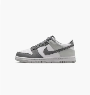 Кроссовки детские Nike Dunk Low Gs White/Grey IQ0804-102