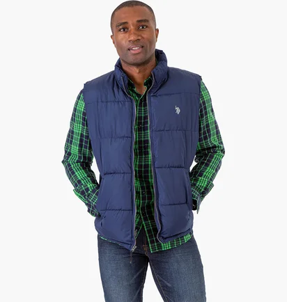 Жилетка чоловіча U.S. Polo Assn Vest Blue 109485-P200A