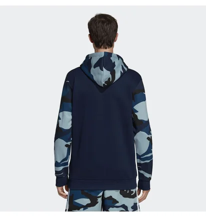 Худи мужское Adidas Camouflage Hoody Originals Blue DV2064