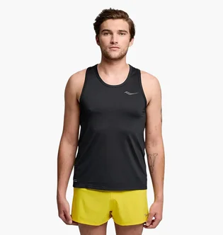 Майка чоловіча Saucony Stopwatch Black SAM800375-BK