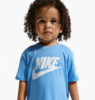 Футболка детская Nike Futura Evergreen Short Sleeve T-Shirt Light Blue 86J575-B9F