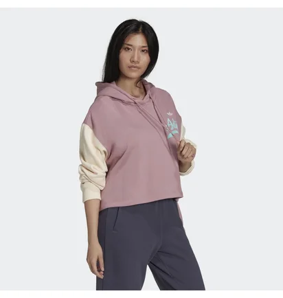Худи женское Adidas Modern B-Ball Hoodie Brown Hd9784