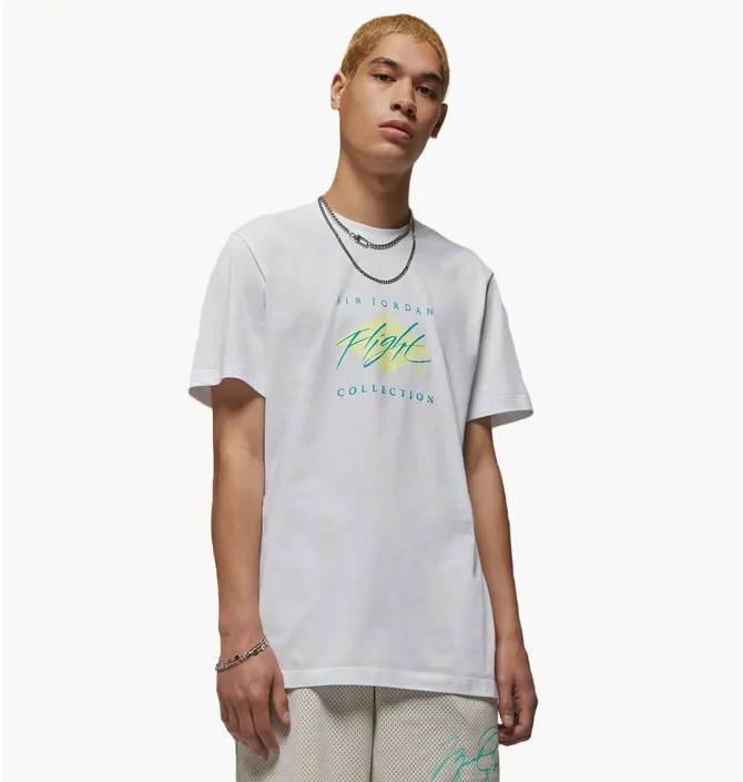 Футболка чоловіча Nike Jordan Flight Tee White Dh8970-101