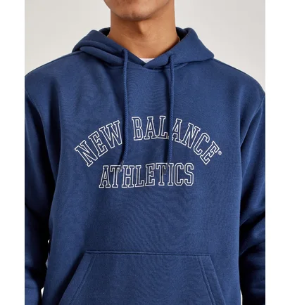 Худи мужское New Balance Athletics Graphic Hoodie Blue MT43509NNY