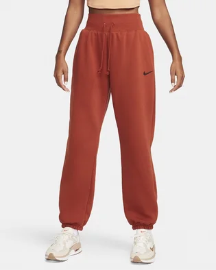 Штани жіночі Nike Sportswear Phoenix Fleece High-Waisted Oversized Sweatpants Orange DQ5887-832