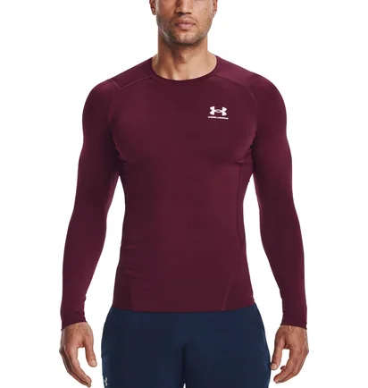 Лонгслив мужской Under Armour Hg Comp Ls Bordo 1361524-609