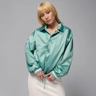 Бомбер жіночий Nike Coach Green HJ0087-017