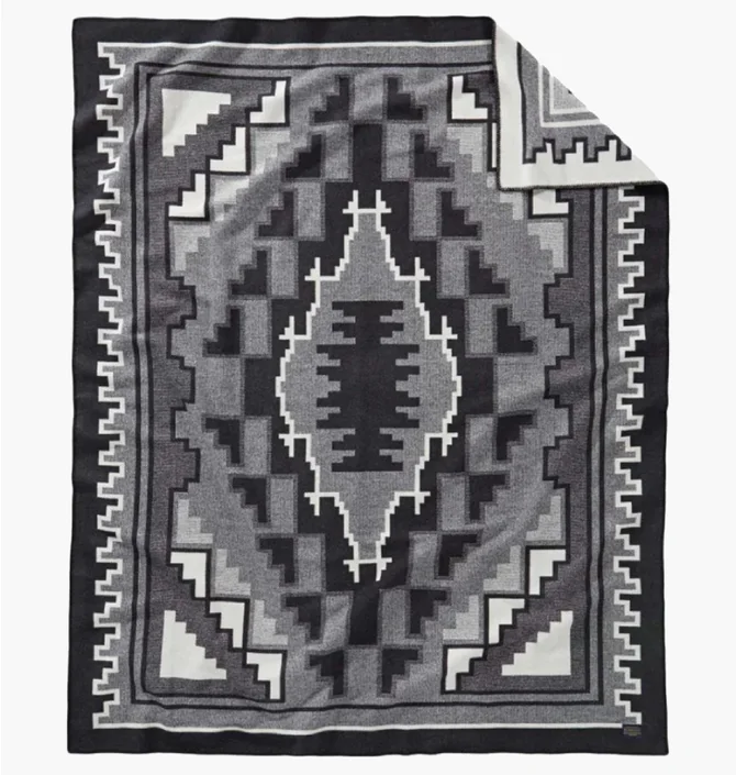 Плед Pendleton Pwm Weavers Series Throw Grey ZE486-53510