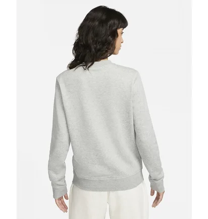 Свитшот женский Nike Sportswear Club Fleece Crewneck Sweatshirt Grey Dq5473-063