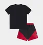 Спортивний костюм дитячий Air Jordan Stacked Short Preschool Lifestyle Matching Set Black 85D768-023
