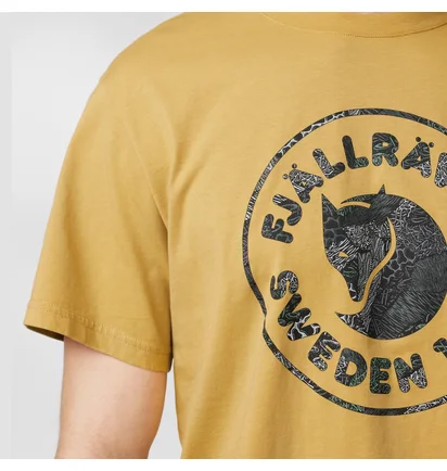Футболка мужская Fjallraven Kanken Art T Shirt Green Yellow F86975-620