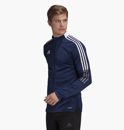 Футболка мужская Adidas Tiro 21 Track Jacket Blue Gh4474