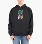 Худі чоловіче Brain Dead Throwing Hands Black BDF21T09001948