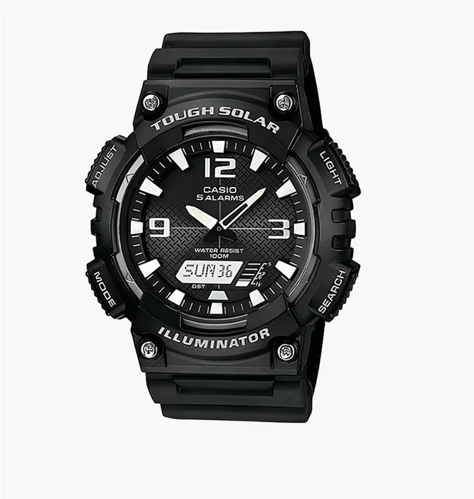 Часы мужские Casio Standard Tough Solar Combi AQ-S810W-1A2VEF