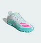 Сороконожки детские Adidas F50 Messi Club White/Turquoise JQ0949