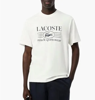 Футболка мужская Lacoste Classic Fit White TH1265-51-001